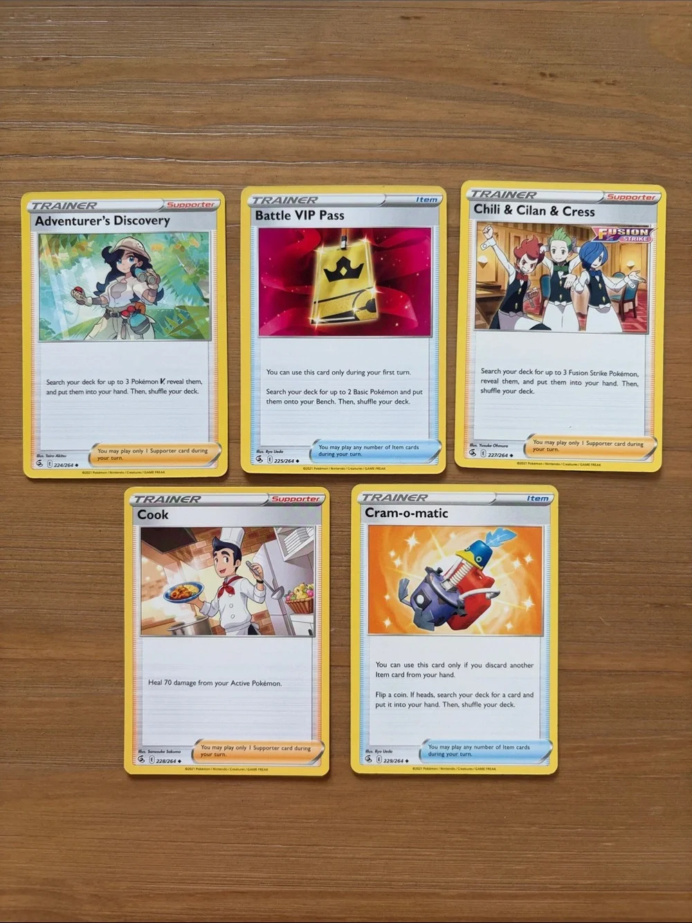 Pokémon Fusion Strike Trainer Lot 13 Cards | ✨5/$25✨